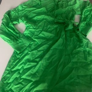 H&M Green Mini Wrap Dress
Size S
